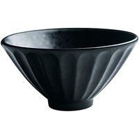 AXZHYX Bowl Bowls Dishware Creative Ceramic Ramen Bowl Black Matte Embossed High Rice Bowl Kitchen Tableware Rice Bowl for Kitchen Restaurant Gifts Hotel Tableware Home Noodles Boiled Fish Soup Bowl