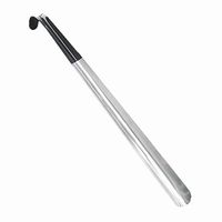 Shoe Horn 16.5Inch Heavy Duty Metal Stainless Steel Shoehorn with Comfortable Handle for Men,Women,Kids,Shoes and Boots