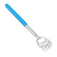 SUPVOX 1Pcs Extendable Back Scratcher Portable Hand Massager with Bear Claw Cutout and Rubber Grip(Random Color)