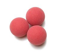 Tornado Official Foosballs Tournament Balls Commercial Quality - Play Like The Pros (3 Balls, Red)