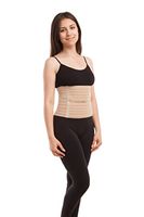 ITA-MED Women's Breathable 9 Inch Wide Post-Partum Abdominal Support Binder, Beige, X-Large, 1 Pound