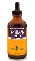 Herb Pharm Joint and Muscle Warming Rub with Cayenne Liquid Extract - 4 Ounce