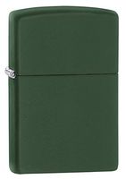 Zippo Pocket Lighter, Green Matte