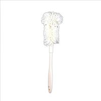 Easy Bottle Glass Cup Soft Foam Cleaning Brush Kitchen Washing Scrubber Tool for Home Cleaning - White