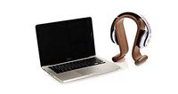 Xtenzi Wooden Headphone Display Stand Headphone Holder Headset Hanger Suitable All Headphone Size (Walnut Wood)