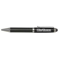 LXG, Inc. West Virginia University -Carbon Fiber Stylus Ballpoint Pen-Black