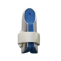 DONGBALA Aluminum Alloy Fixing Finger Splint Waterproof Repeatable Use Breathable Joint Dislocation Straightener,L