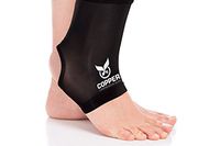 Copper Compression Gear Premium Fit Recovery Ankle Sleeve - 100% Guaranteed - Best Ankle Brace Support Sock Wrap Stabilizer for Men and Women (XX Large)