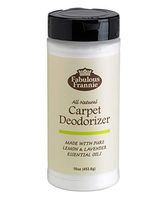 Fabulous Frannie All Natural Ingredients No Synthetics Clean & Fresh Carpet Deodorizer Made with Pure Essential Oils Lemon & Lime 16oz