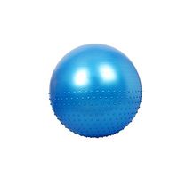 TONGBOSHI Massage Yoga Ball, Explosion-Proof Yoga Ball, Comfortable Massage Ball, Blue Barbed, 75cm (Color : Blue, Size : 75cm)