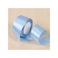 White Pink Black Blue Red Green Purple Yellow Satin Ribbons Christmas Halloween Wedding Birthday Party Gift Box Wrapping Ribbons,20 Blue,40Mm