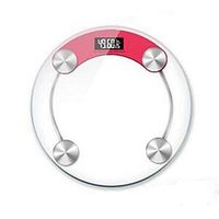 Weighing,Digital Body Weight Bathroom，Weighing Scale， Scale with Step-On Technology, Precision Digital Bathroom Scales, Easy-to-Read Backlight, Glass Top, 400 Pounds Scales/180kg (Color : Blue)