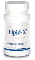 Biotics Research Lipid-X®– Cardiovascular Health, Inhibits Dietary Fat Absorption, Polyphenols, Active Plant Enzymes, Healthy Weight Management 60 Tablets