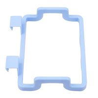 Meolin Garbage Bag Hanger Hanging Trash Rubbish Bag Holder Cabinets Cloth Rack,Plastic,7.285.511.77inch