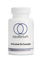 Activated Vitamin B Complex | for Energy, Mood and Stress Support | Methylated B Complex Vitamins | MTHFR | B12, B6, Folate, Biotin | Vegan, 60 Capsules | Equilibrium Nutrition