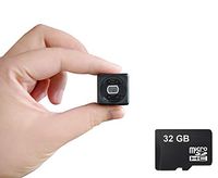 Mini Hidden Spy Security Camera by DENT Products, 32GB Micro SD Card, Magnetic, HD1080P, Small Tiny Hidden Spy Nanny Pet Dash Security Cam, Night Vision, Motion Detection, Loop Recording