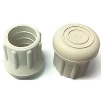 Protective Leg Tip, Slipon, Rd, 31/32", PK10