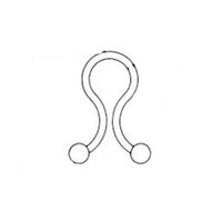 Tach-It EZ0500N EZ Twist Lock Closes to 1/2" Diameter (Pack of 1000)