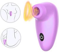 Rabbit Soft Clitorial Sucking Toy Vibrate Sucking and Licking Pleasant G-Point Suction Ton-GUE Vibrantor Bu`llet for Women with Body Safe Material