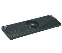 Aidata LapCooler NS009 Portable Laptop Cooling Stand (Large) with Integrated USB Cooling Fan / 12-15 Degrees View Angle, Black