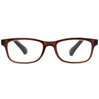 In Style Eyes Super Strong High Magnification Reading Glasses brown 5.50