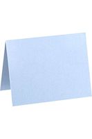 A1 Folded Notecards (3 1/2 x 4 7/8) - Baby Blue (1000 Qty.)