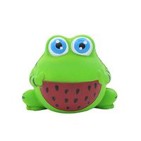 AGUIguo Squishy Animal Frog Toy Slow Rising Stress Relief Toy Super Soft Squeeze Kawaii Cute Animal Friends Toys for Boys Girls (Frog)