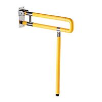 Bath & Shower Grab Bars Bathroom Toilet Armrests Folding Stainless Steel Handrails Elderly Pregnant Women Handle Bathroom Safety Non-Slip Handle Elderly Gift