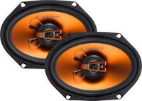 Cadence Acoustics Q682 250W 2-Way Q Series Coaxial Car Speakers, Set of 2