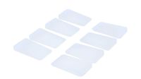 Multi Purpose Nylon Plastic Shims, Toilet Shims, 8 Pack, Size: 1-1/8" x 2"