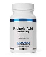 Douglas Laboratories - R-Lipoic Acid (Stabilized) - Bioavailable Lipoic Acid for Metabolism, ATP Conversion, Blood Glucose Transport, and Antioxidant Support - 60 Capsules