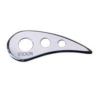 Stainless Steel Gua Sha Scraping Massage Tool - STICKON IASTM Tools Great Soft Tissue Mobilization Tool (H Shape)