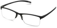 Foster Grant Men's Paolo PolarizedSquareReaders , Black ,2.5