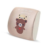 SPLY DTEM Memory Foam Back Support Pad - Designed for Back Pain Relief - Waist Pillow with Advanced Adjustable Strap - Hypoallergenic Ventilation - Relieves Lumbar Pain.