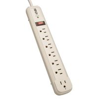 Tripp Lite 7 Outlet (6 Right Angle + 1 Transformer Outlet) Surge Protector Power Strip, 4ft Cord, Lifetime Limited Warranty & $25K INSURANCE (TLP74R)