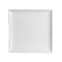 Francessa - Classico 6-1/2" White Porcelain Square Plate, Case of 12
