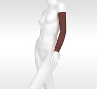 Juzo Soft 2002 30-40mmhg Max Armsleeve with Silicone Top Band for Women