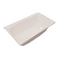Lippert 209376 Better Bath RV Bath Tub 24 x 36 Right Hand Drain Parchment by Lippert Components