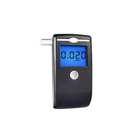 High Accuracy Professional Breathalyzer Portable Digital Breath Alcohol Tester BAC Tester (Black)