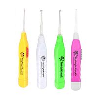 Wumedy Portable Safety Adult Children with Flashlight Earpick Earwax Removal