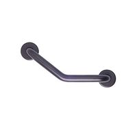 CSI Bathware BAR-BB12-TW-125-OB Boomerang Shaped Grab Bar, 12" flange center point to flange center point, Oil Rubbed Bronze