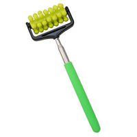 GUAngqi Telescopic Messager Massage Back Roller Stick Extendable Massager Roller Retractable Massager, Green