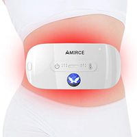 Menstrual Heating Pad, Portable Electric Cramp Relief Waist Belt Device,Fast Heating Pad with 3 Heat Levels and 3 Vibration Massage Modes, Menstrual/Period,Back or Belly Pain Relief for Women and Girl