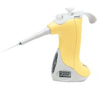 VistaLab 1065-1250 Ovation Single Channel Electronic BioNatural Pipette, 25-1250 microliter Volume, 25-1250µl Graduation Interval, +/-0.75% Accuracy, Purple