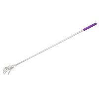 uxcell Skeleton Hand Telescopic Extendable Back Scratcher Purple