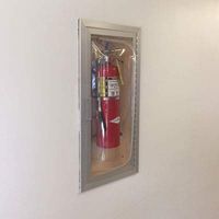 Fire Extinguisher Cabinet Bubble Cover Acrylic (12 x 28-1/2)