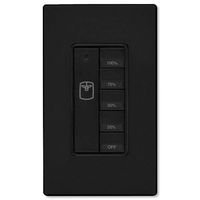ON-Q Fan Controller - Rflc in Wall Rf Fan Speed Controller - Black (DRD9-B)