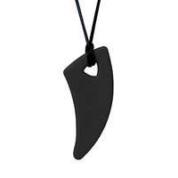 ARK's Saber Tooth Chew Necklace for Mild to Moderate Chewing (Black)