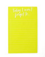 Gartner Studios 'Today I Won't Forget' Magnetic Notepad
