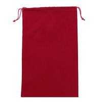 TiaoBug Adult Game Toys Product Drawstring Closure Boutique Lint Storage Bags (Red)